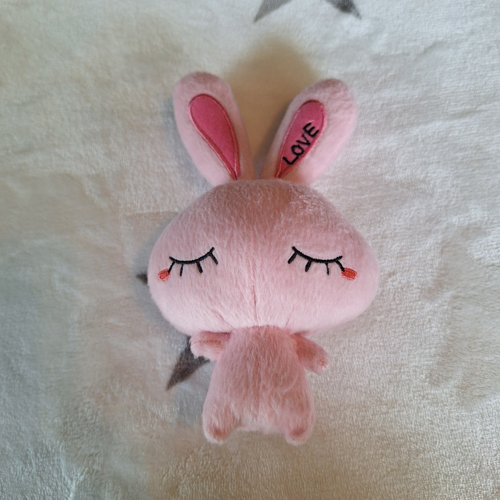 Ai Otsuka Love Rabbit Bunny Pink Plush 7 inches FuRyu Japan Rare